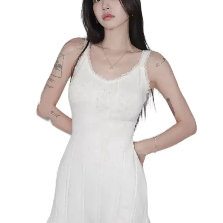 페일제이드 펀칭 니트 원피스 Punching Knit mini Dress