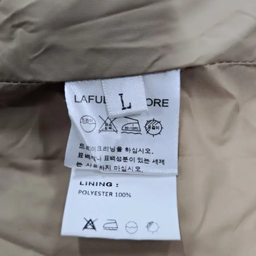 라퍼지스토어 lafudgestore 투웨이 벨벳 패딩 L