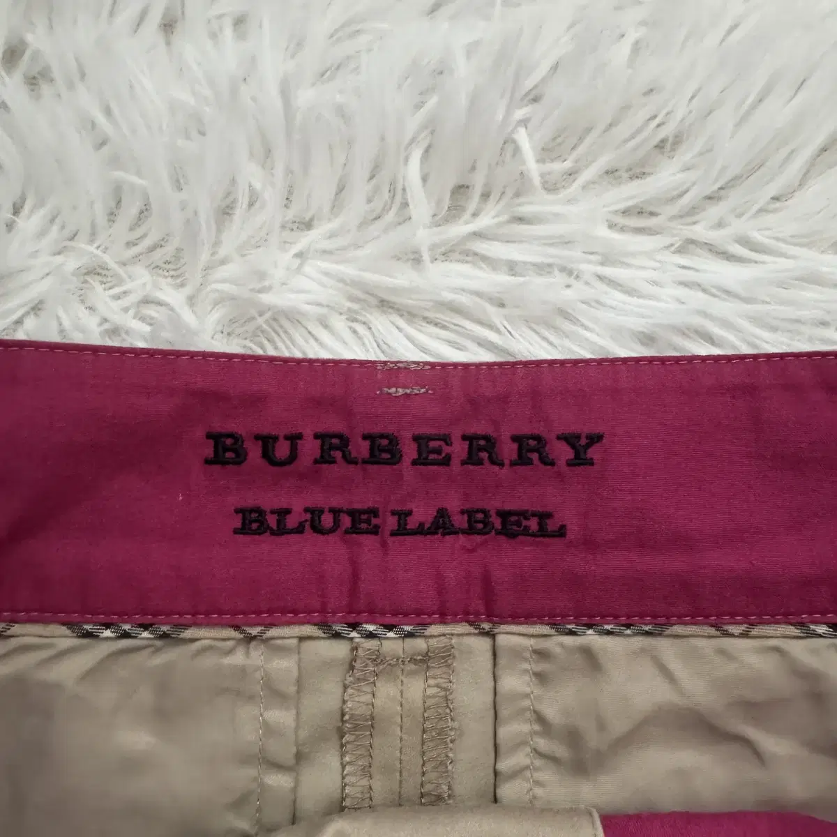 BURBERRY 일본 빈티지 7부 바지 버버리 블루라벨 팬츠 버버리반바지