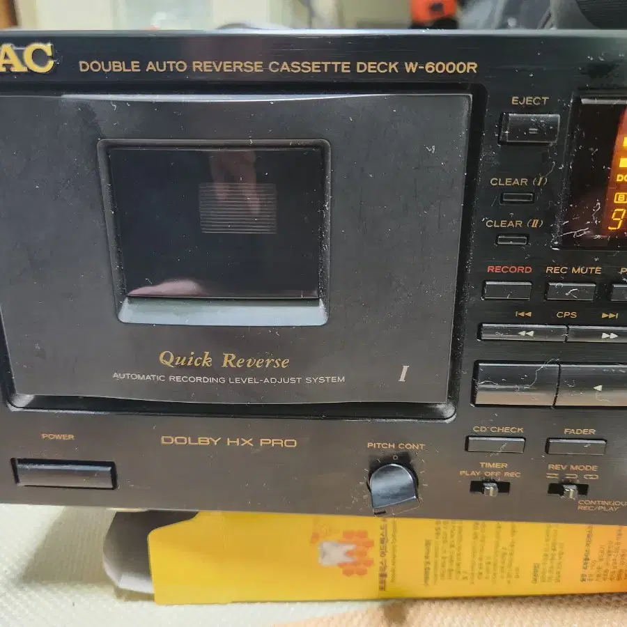 TEAC 더블데크 W 6000R 테이프데크