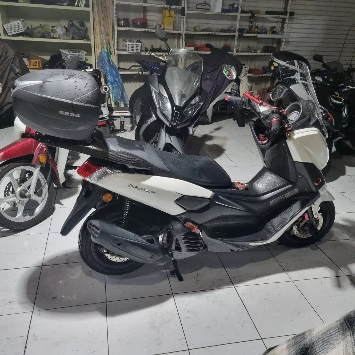 2019년식 엔맥스125cc 부산전북경부창원 중고 오토바이 스쿠터