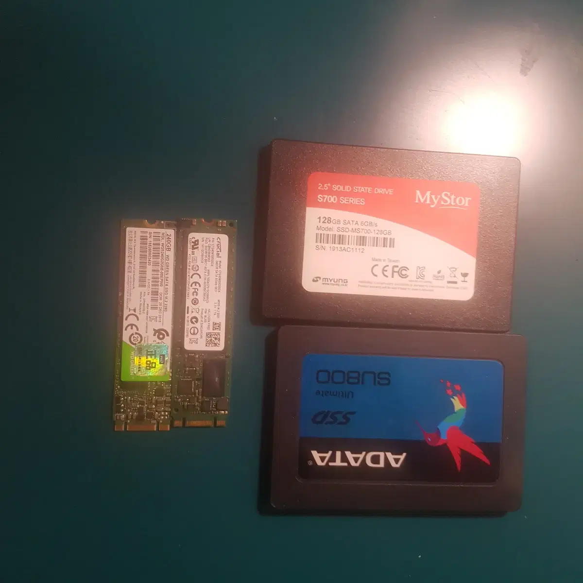 m.2 ssd 250gb 2개, ssd120gb 2개