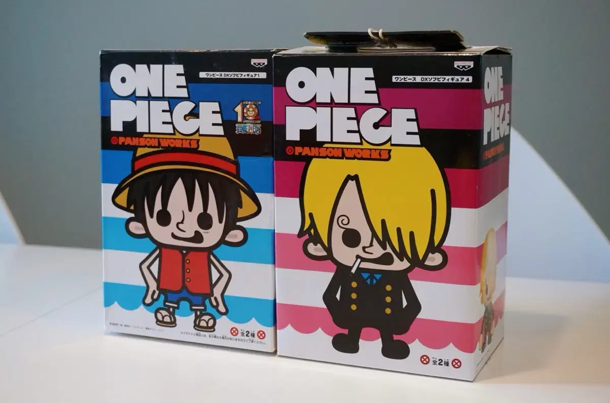 Pansonworks ONEPIECE DX Soapy Figures Luffy/Sandy