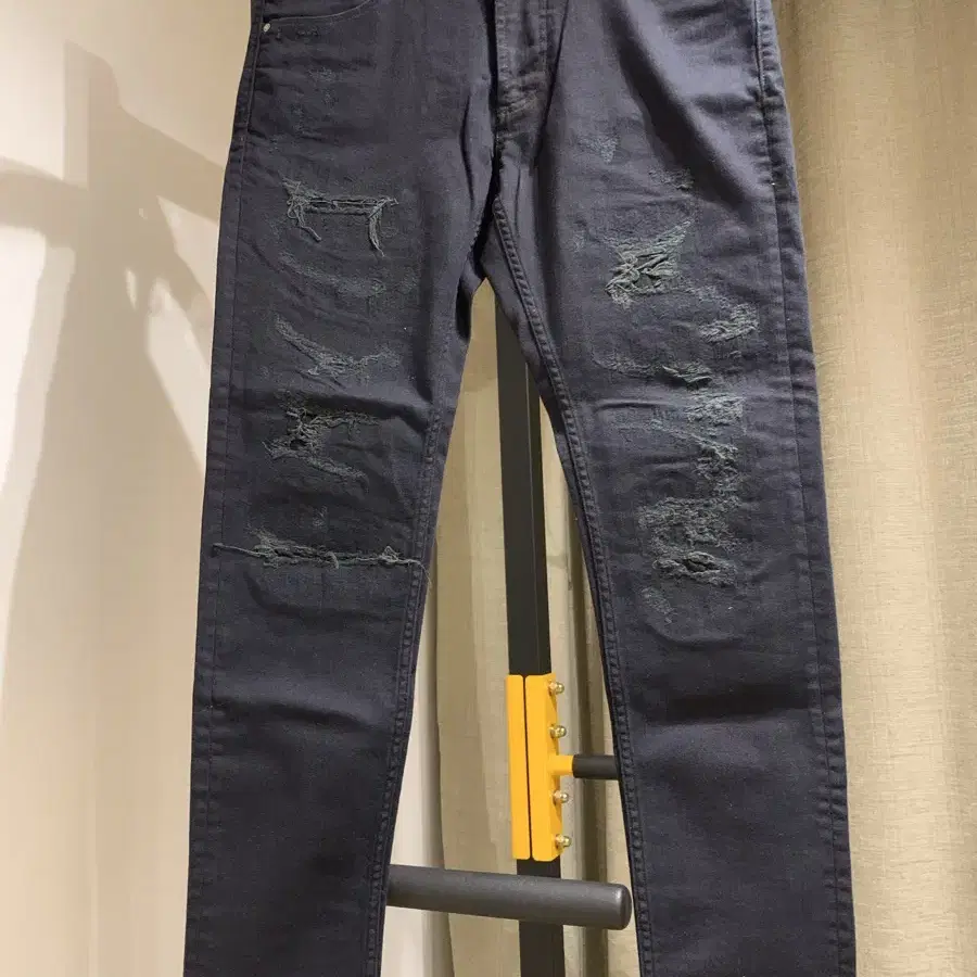 E jeans 일본데님 블랙진 사이즈 3 신품급