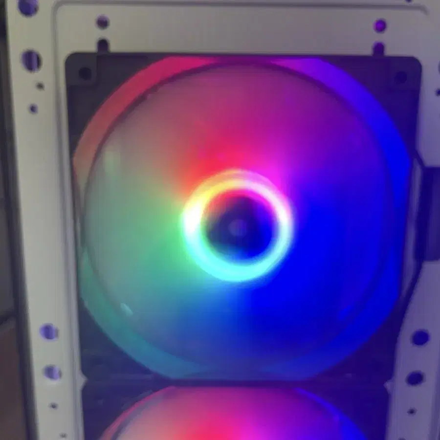 RGB 120mm 팬 4개 일괄 판매