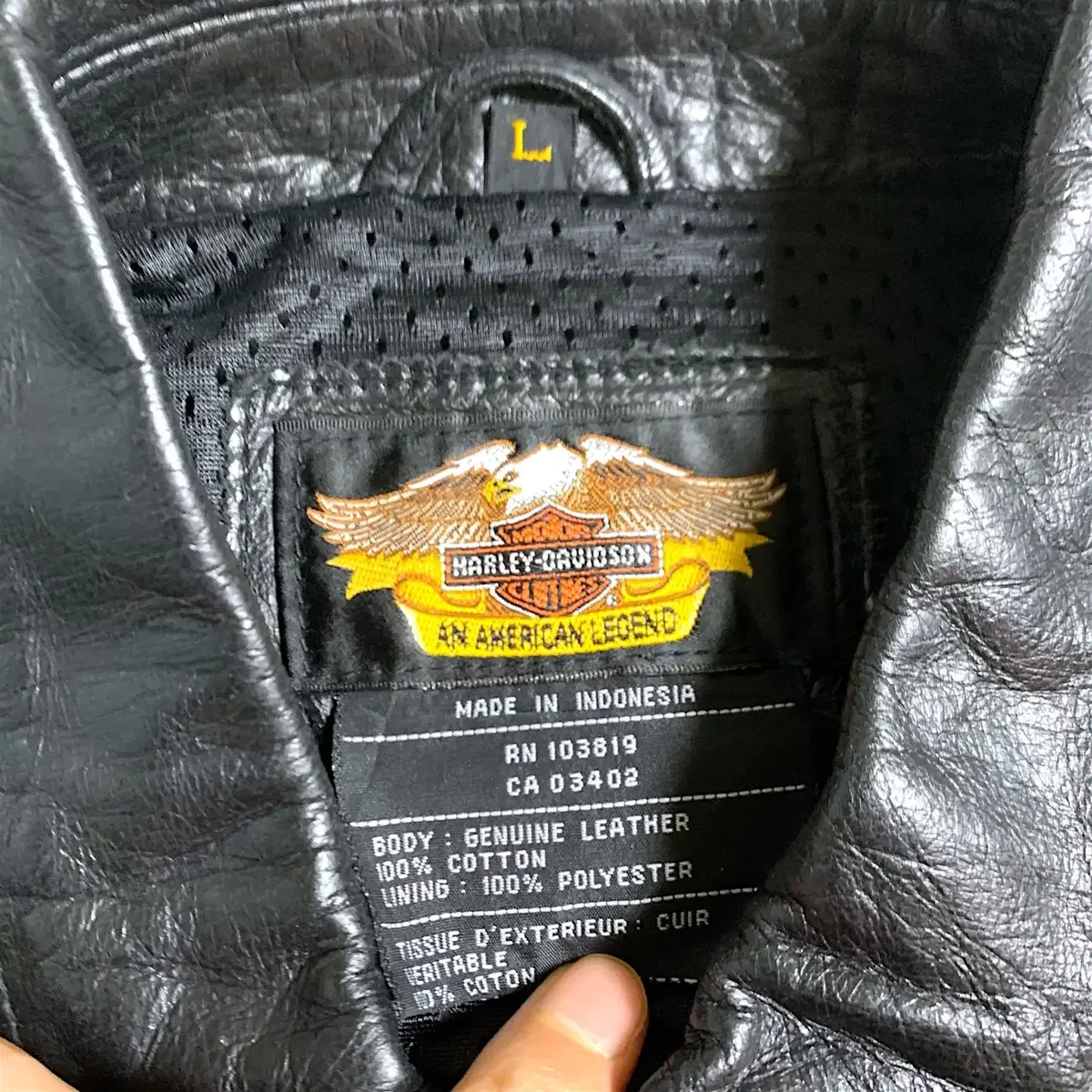 [L~XL] Harley davidson jacket