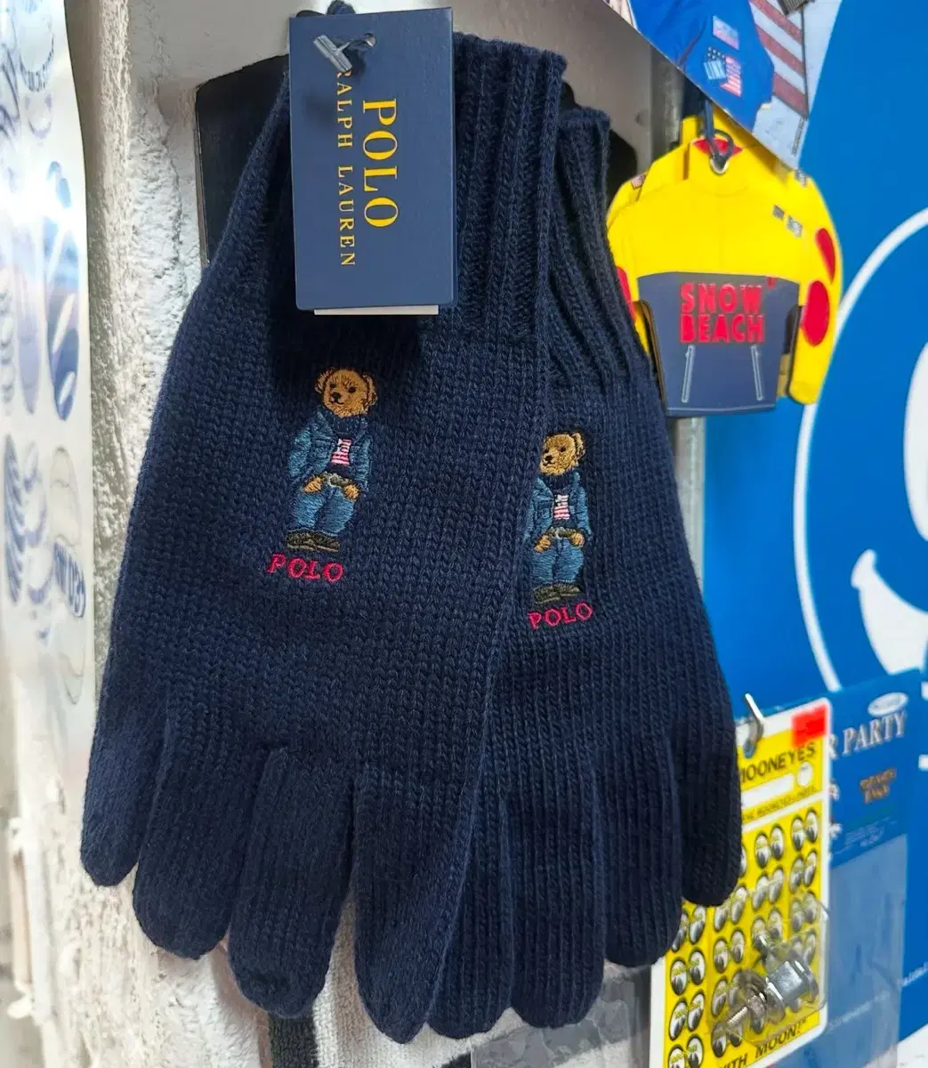 폴로 베어 장갑 POLO BEAR KNIT GLOVES