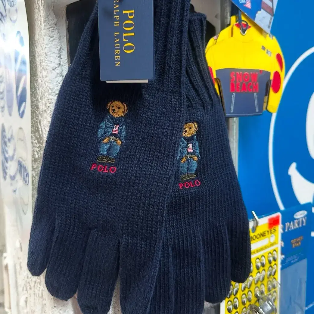 폴로 베어 장갑 POLO BEAR KNIT GLOVES