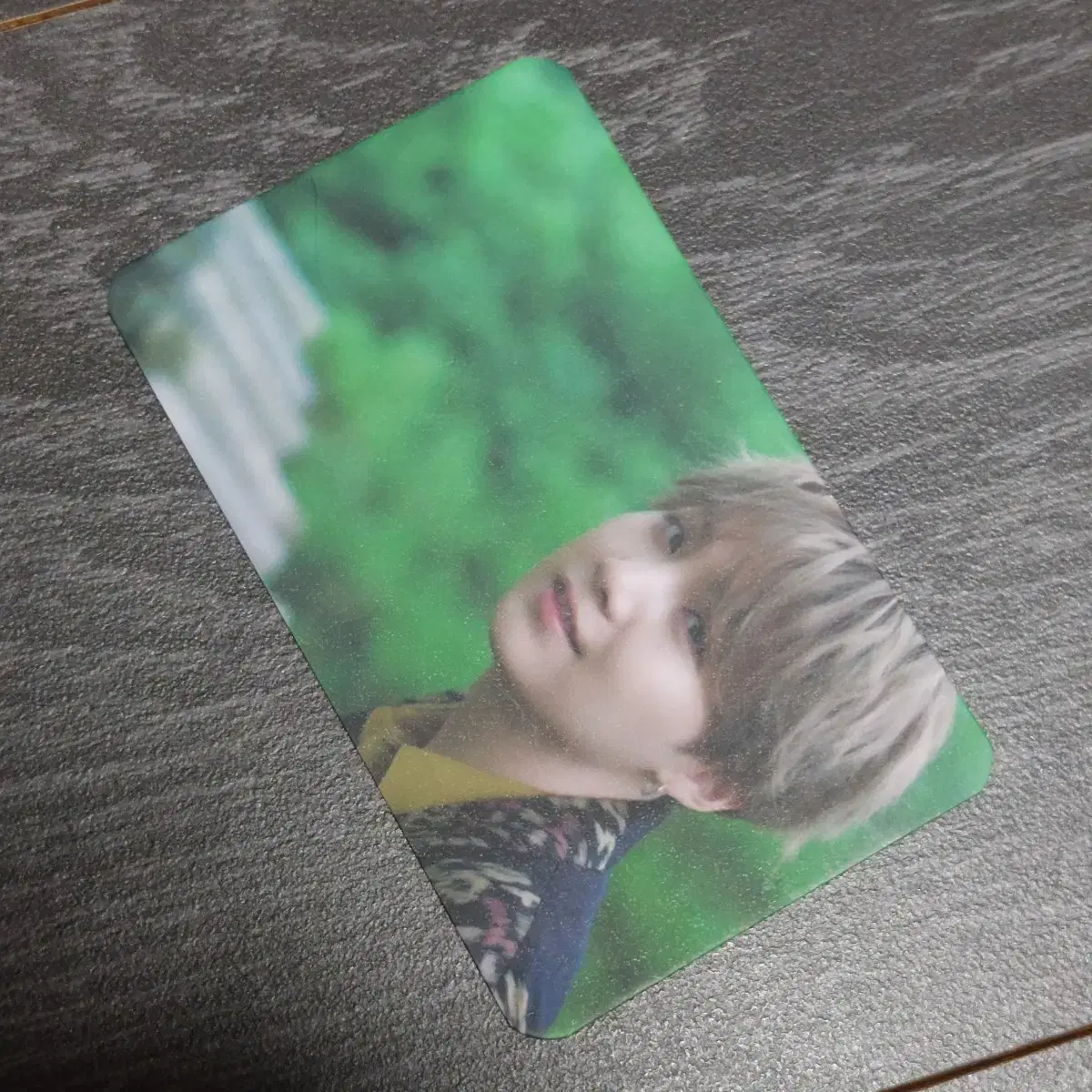 bangtan suga unofficial goods photocard