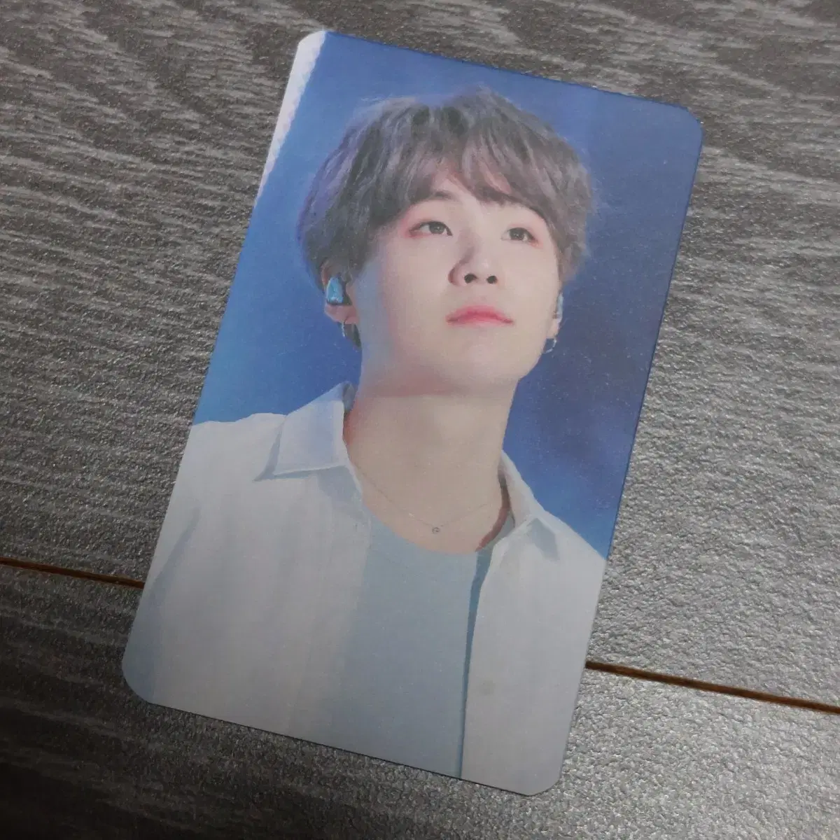 bangtan suga unofficial goods photocard