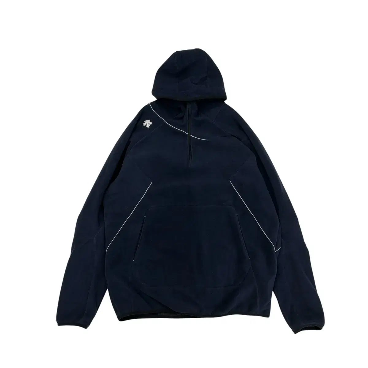 Descent Navy Fleece Vahn Hoodie Jacket