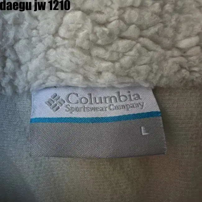 L COLUMBIA JACKET 컬럼비아 후리스 자켓