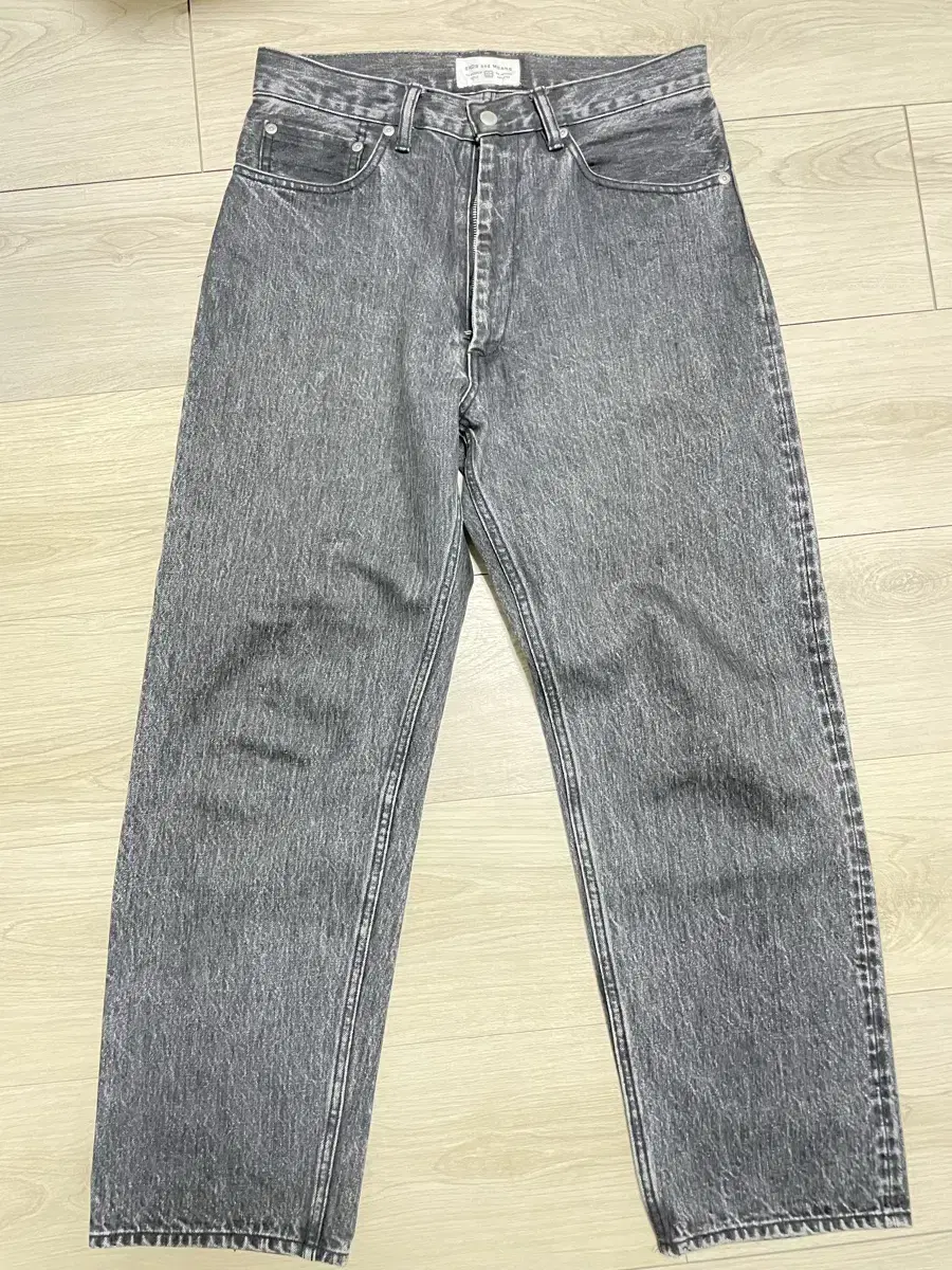 Ends And Means 5P Denim black washed S