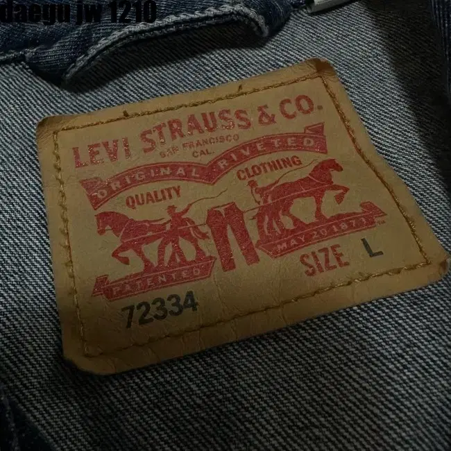 L LEVI STRAUSS & CO JACKET 리바이스 데님 자켓