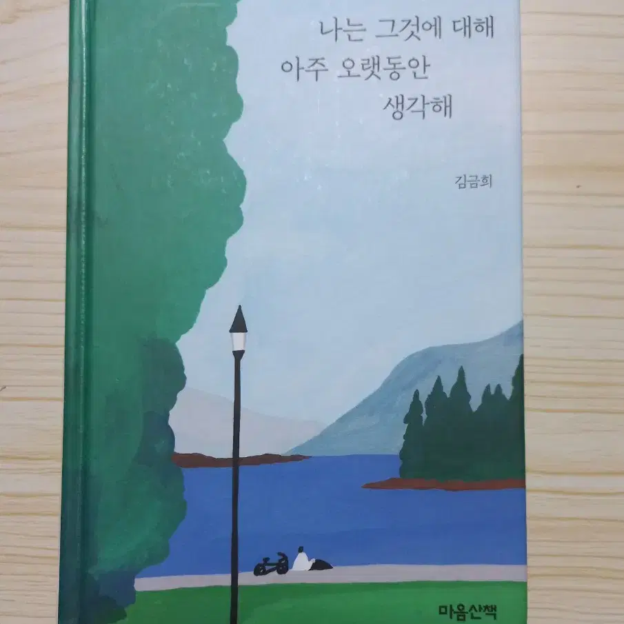 나는 그것에 대해 아주 오랫동안 생각해 책팝니다