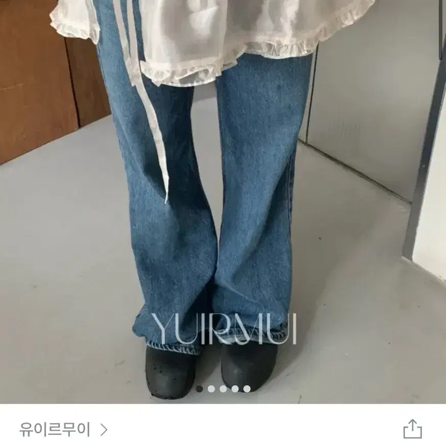 유이르무이 레이어드 랩 미니 스커트