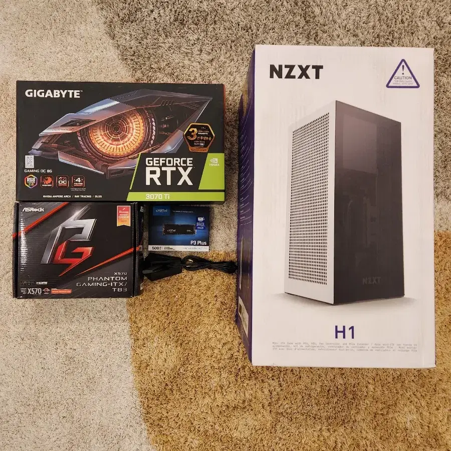 NZXT H1 V2 5950X / MEM 32GB / 3070TI 판매