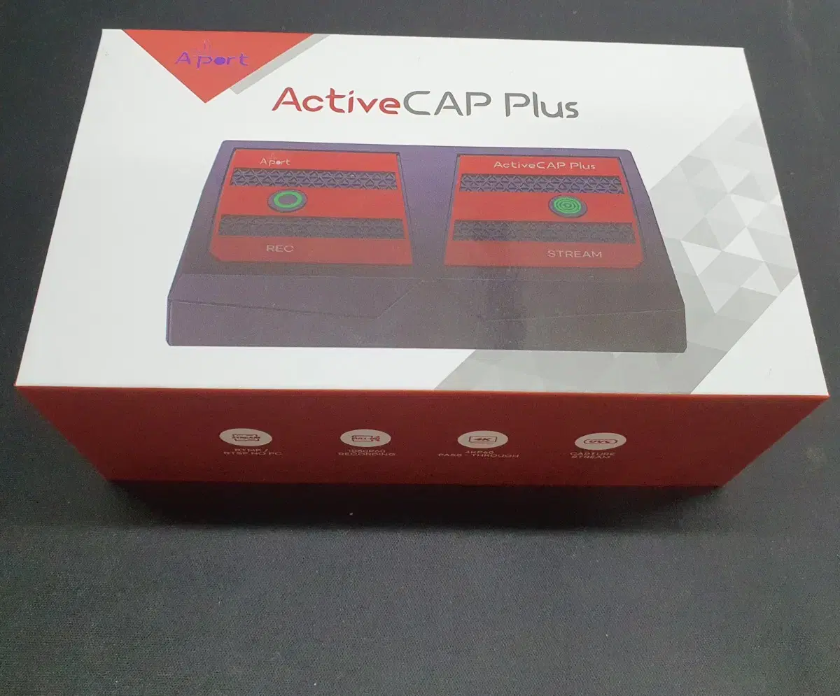 에어포트 Active Cap+ 캡쳐보드