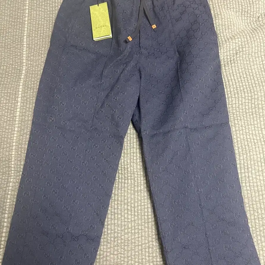 Gucci canvas cotton pants