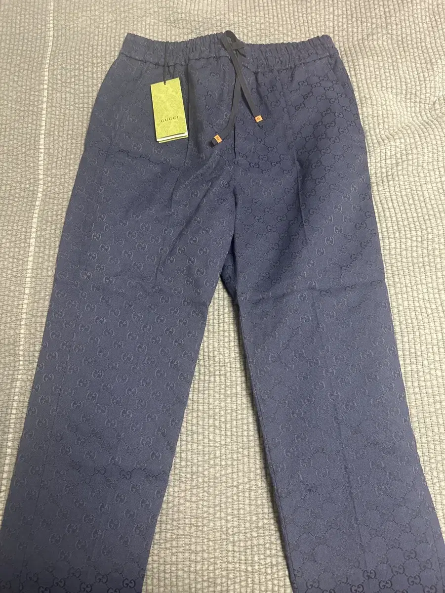 Gucci canvas cotton pants