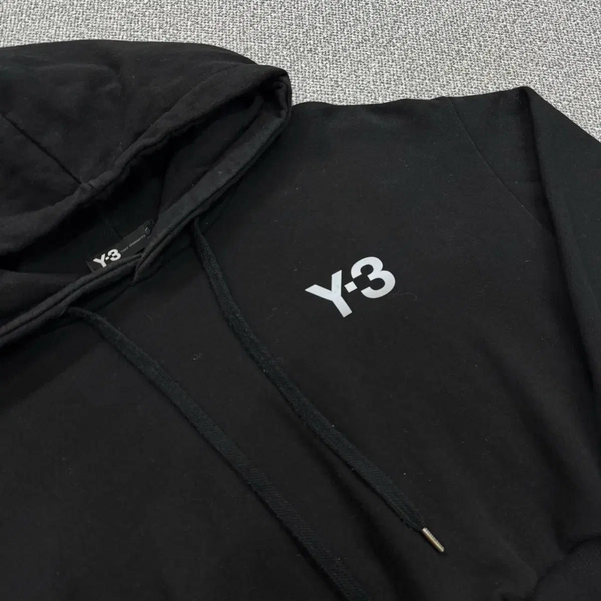 y-3 아디다스 후드 크롭 리폼