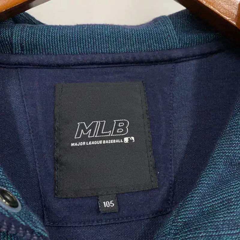 MLB 블루 후드집업 105 A06463