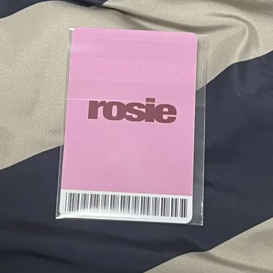 로제 rosie 와이지셀렉트 특전 D타입 미공포