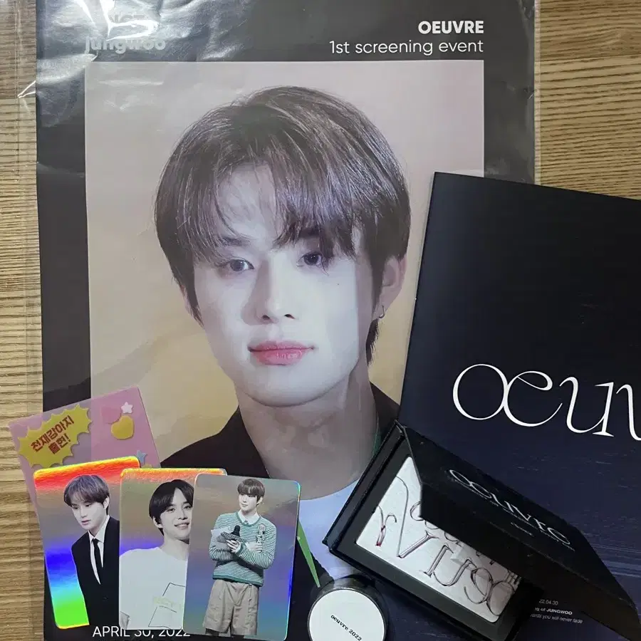 클로저 정우 영상회 OEUVRE DVD USB 양도