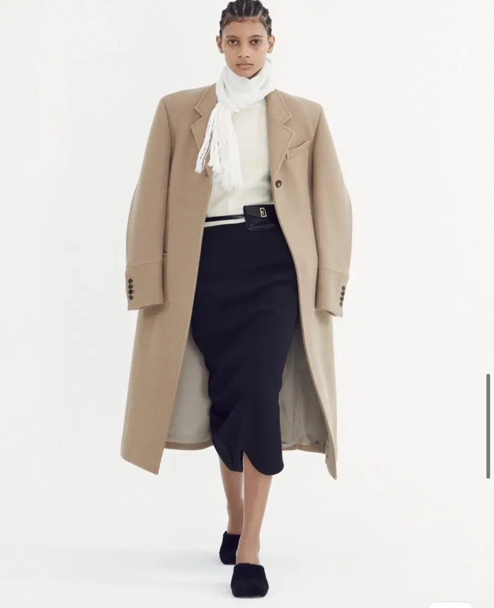 렉토 코트KUSE LIGHT OVER-SIZE WOOL COAT XS