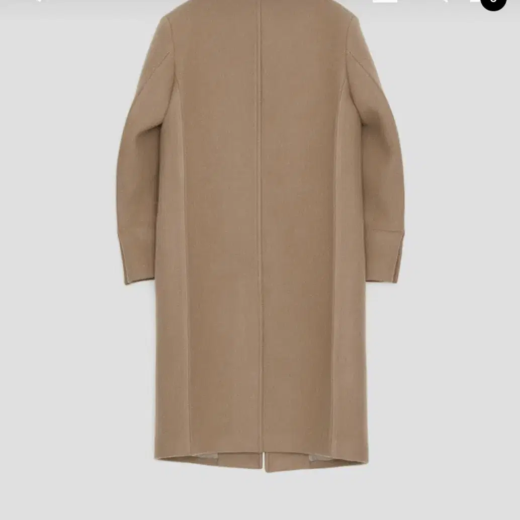 렉토 코트KUSE LIGHT OVER-SIZE WOOL COAT XS