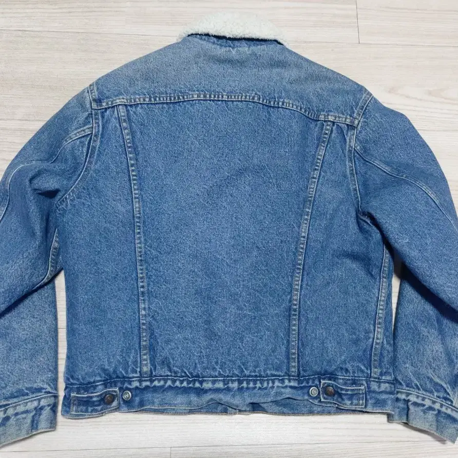 Levi's 미국산 80s 빈티지 쉐르파 트러커 데님 자켓