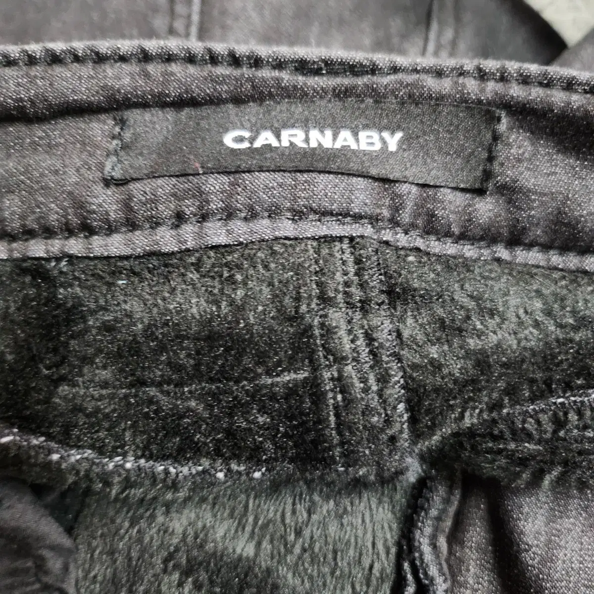 D195 [36] Carnaby 기모 청바지