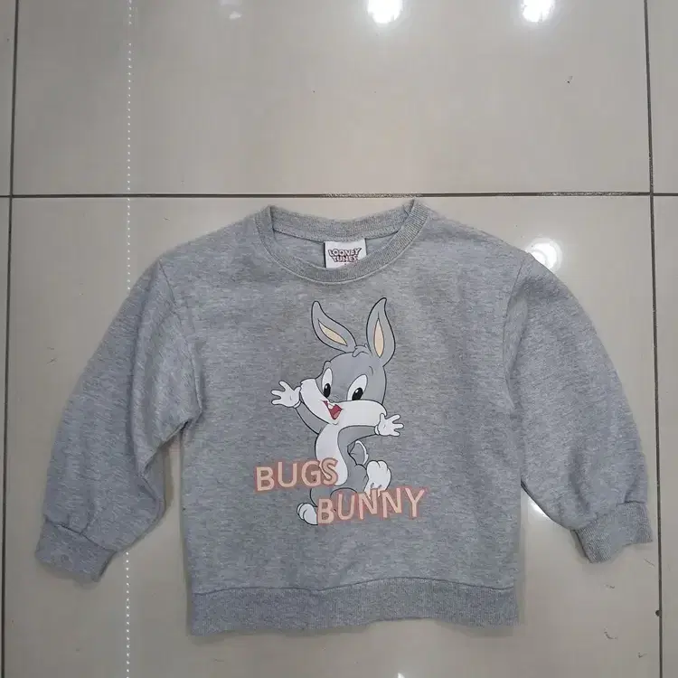 looney tunes 유아 M사이즈 회색 귀여운 긴팔티셔츠 중고