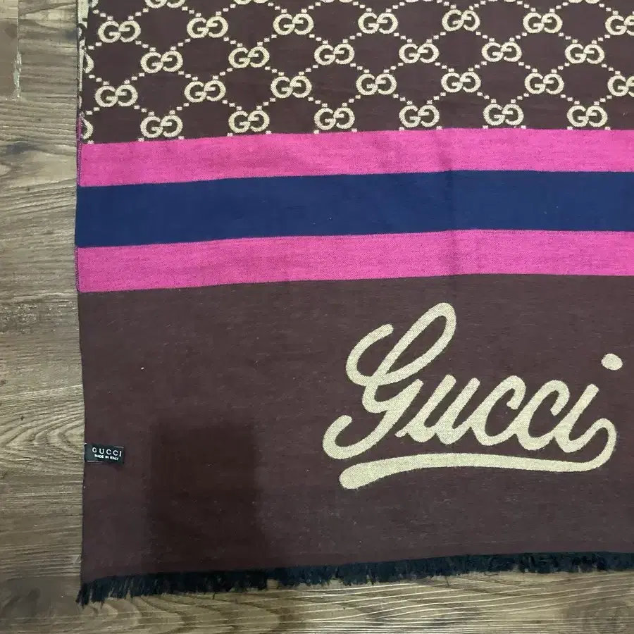 구찌 GUCCI GG패턴 빈티지 머플러 숄