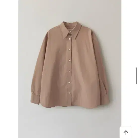 낫띵리튼 pine cotton poplin shirt 더스트 로즈