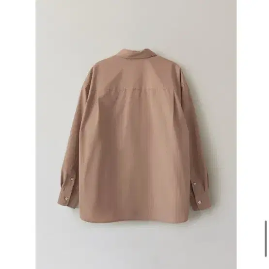 낫띵리튼 pine cotton poplin shirt 더스트 로즈