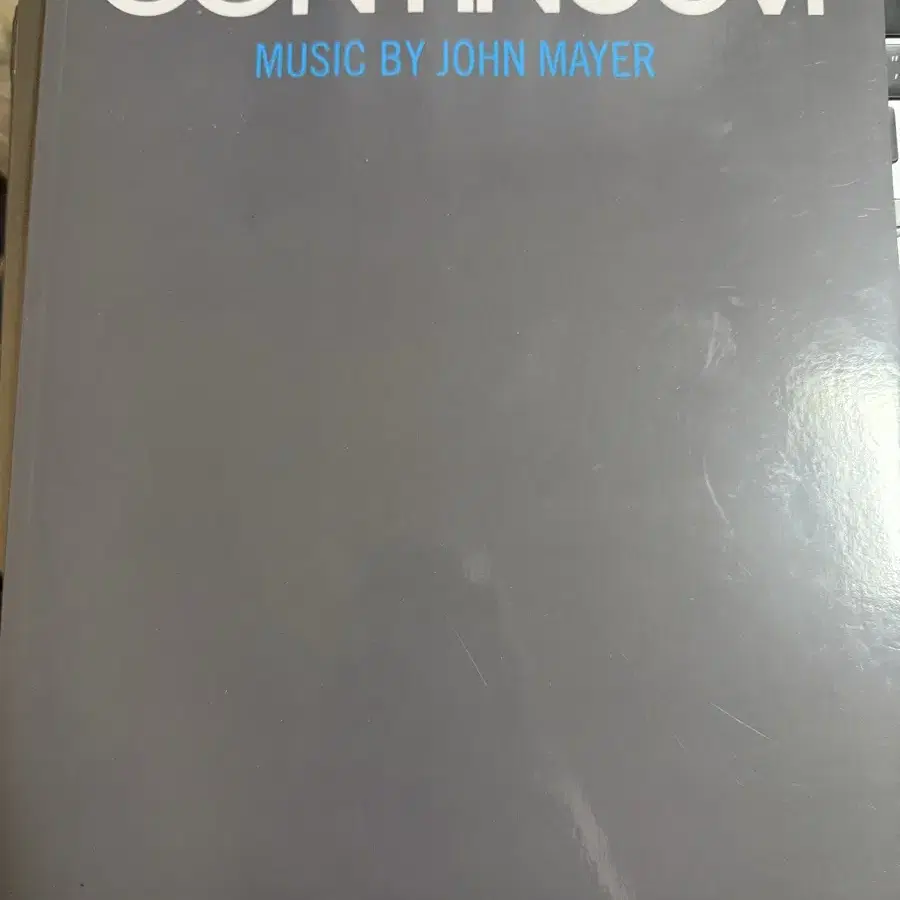 John Mayer Continuum 존메이어 악보 교재