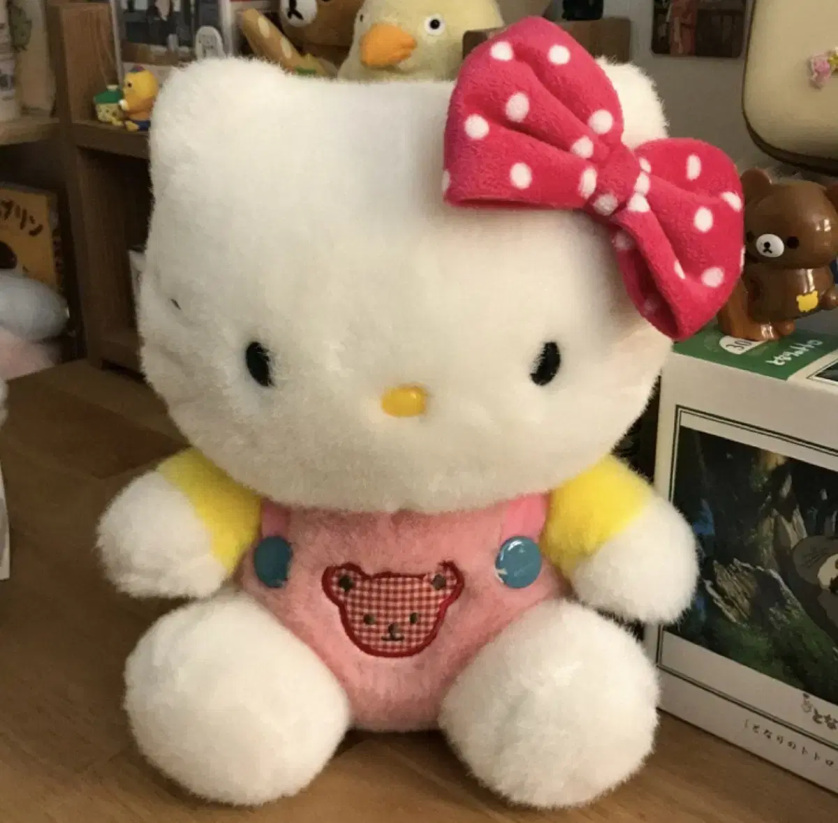 Classic Hello Kitty Bear Suspenders Doll