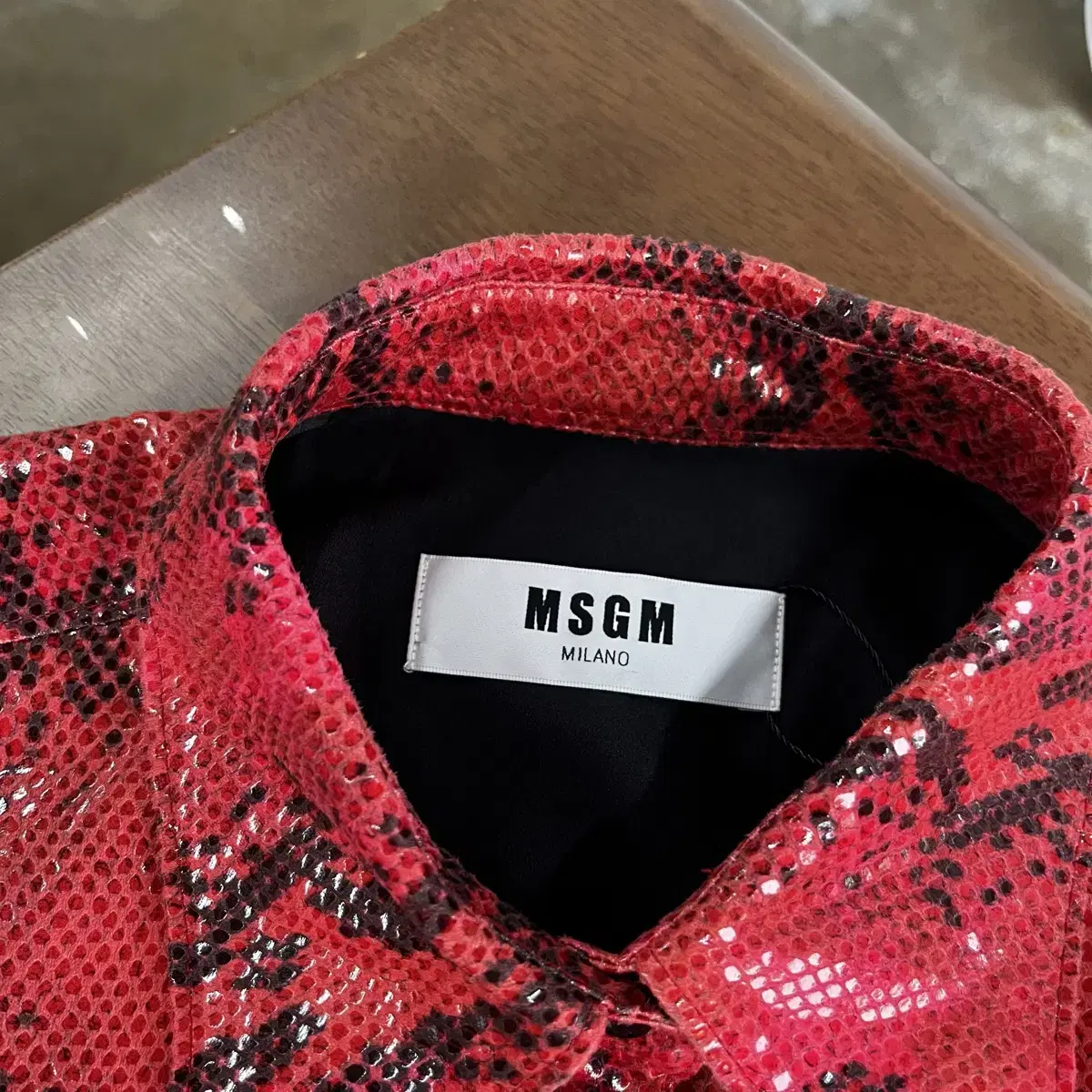 Msgm 뱀피 오버셔츠 38