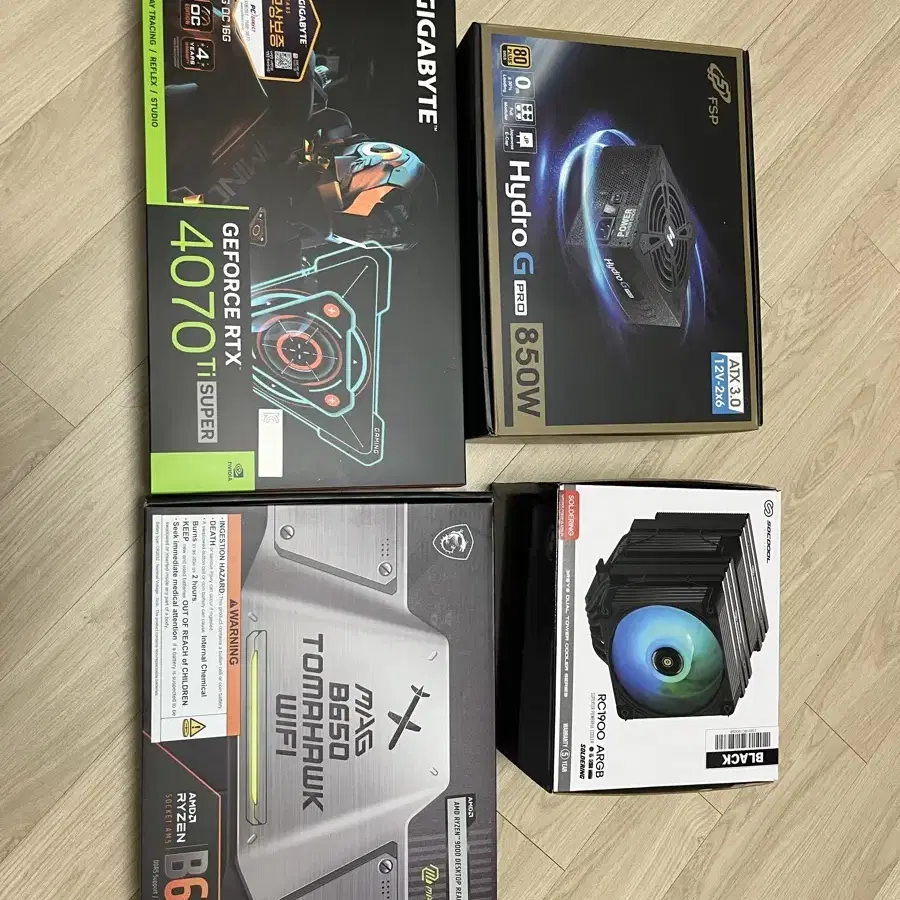 7800x3d, 4070ti super 데스크탑