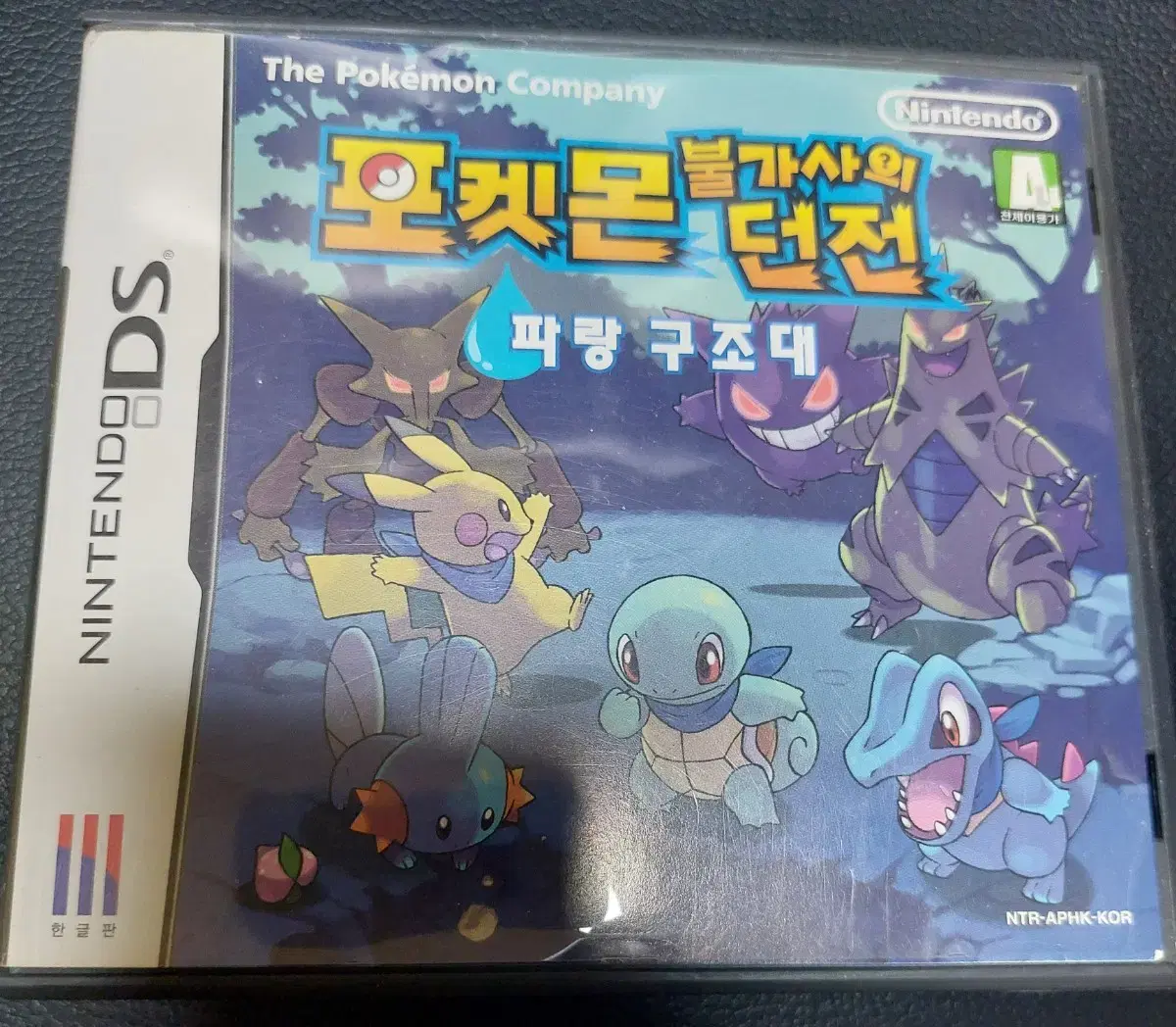 불가사의 던전 파랑구조대 포켓몬스터 닌텐도DS 3DS