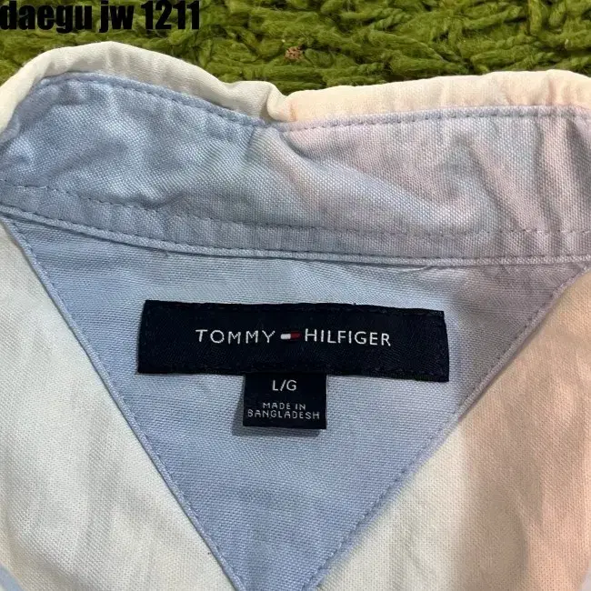 100 TOMMY HILFIGER SHIRT 타미힐피거 셔츠