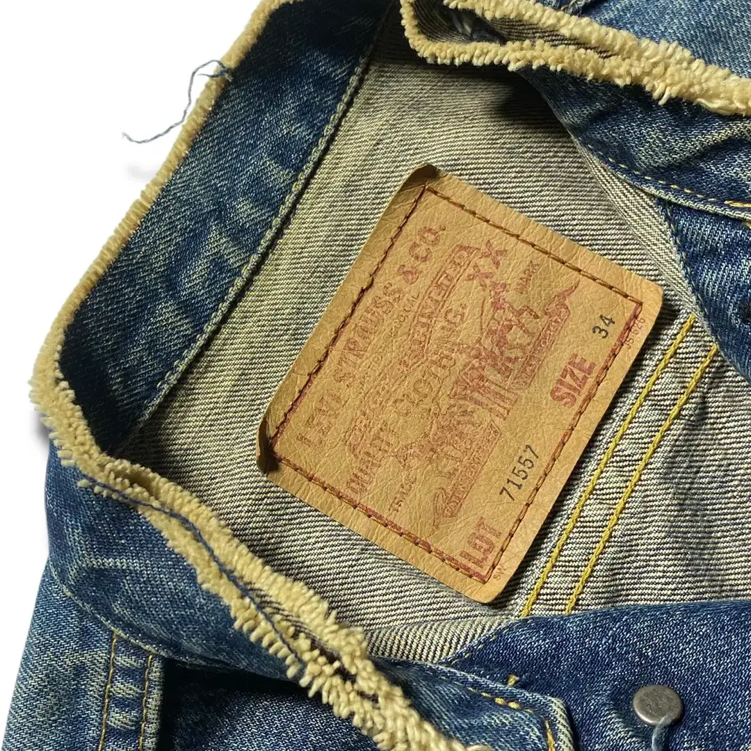 [34] 90s Levi's 71557 빅E 3세대 트러커자켓