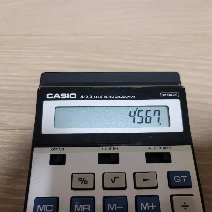 카시오 CASIO JL-210 계산기