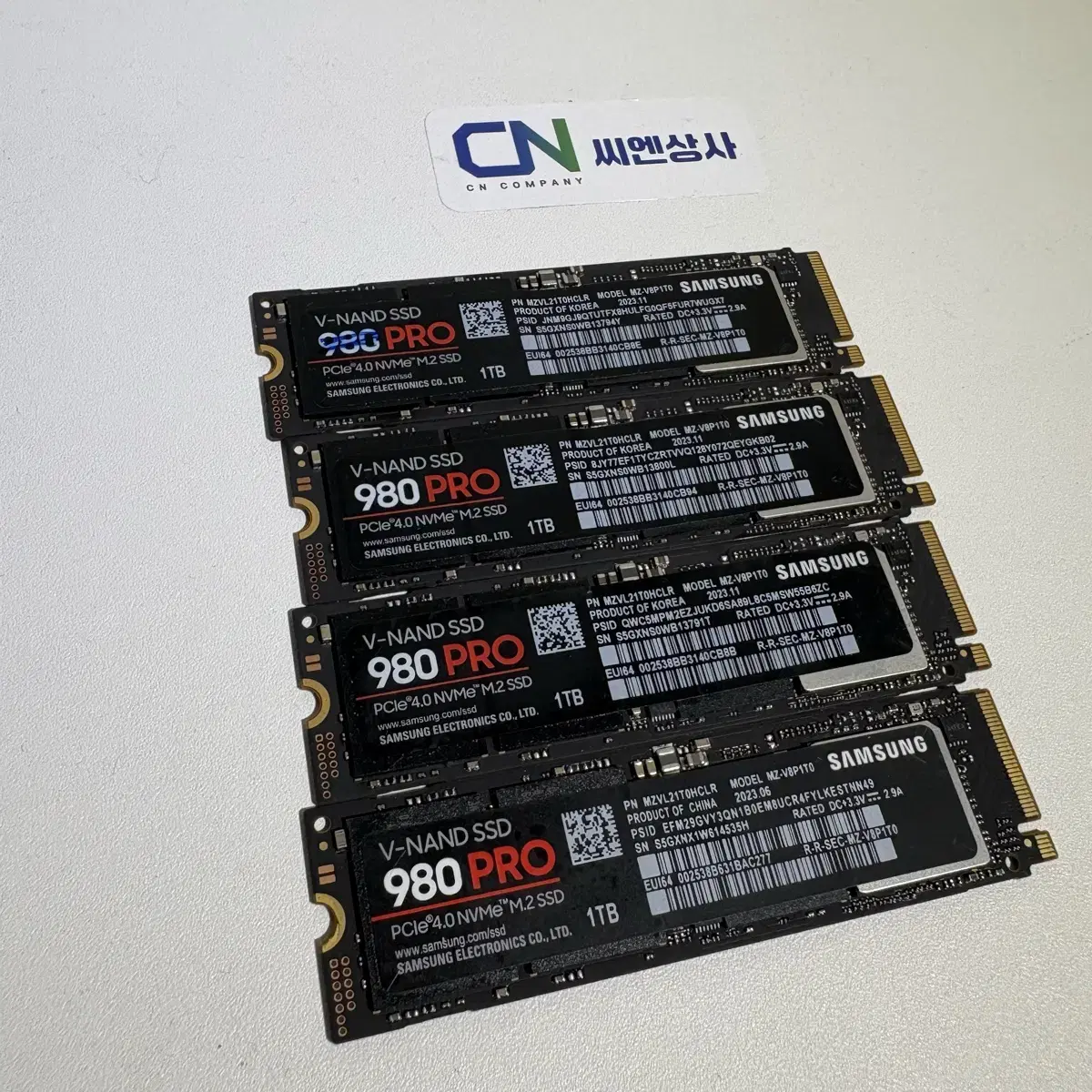 NVME M.2 삼성 980pro 1TB SSD