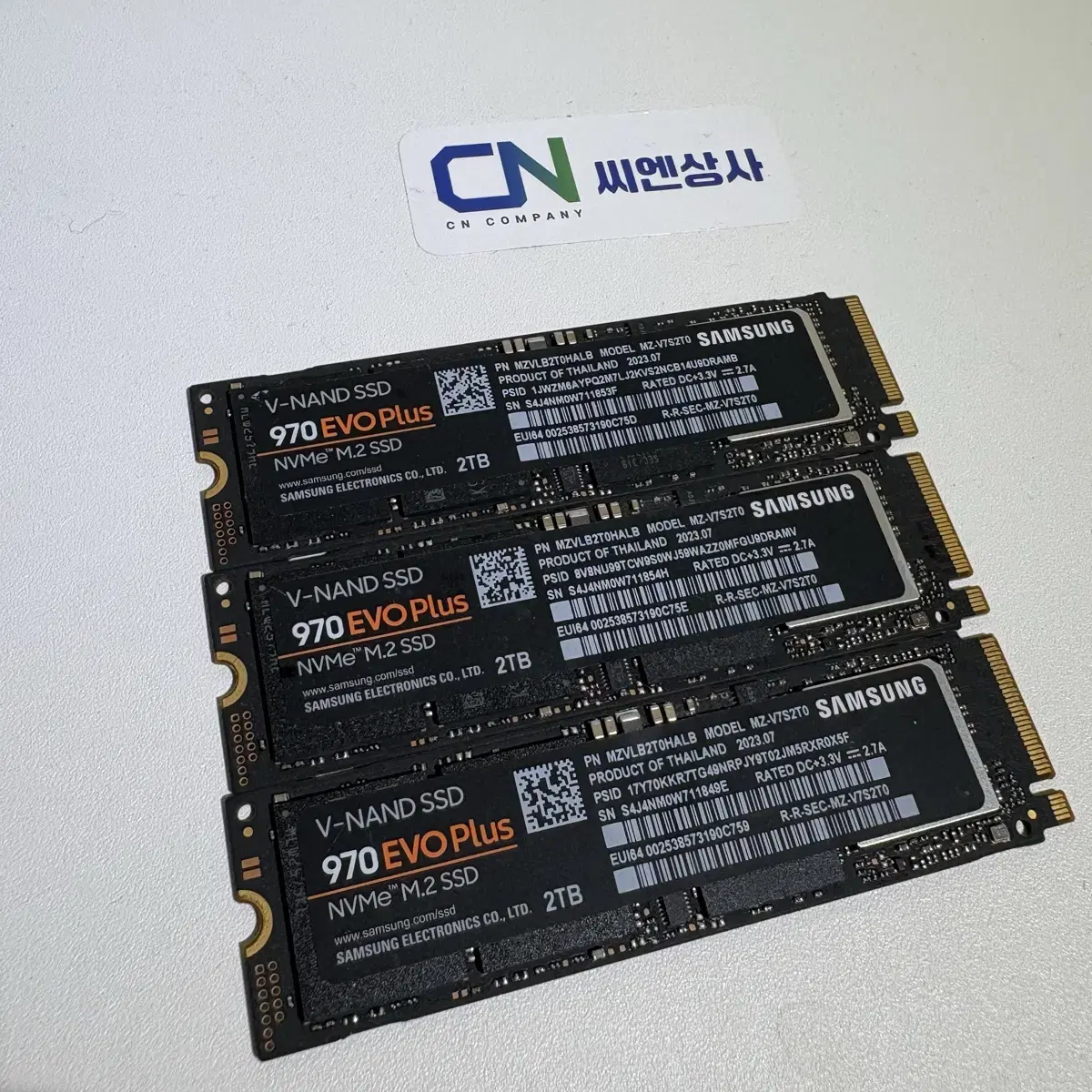 NVME M.2 삼성 970evo plus 2TB SSD