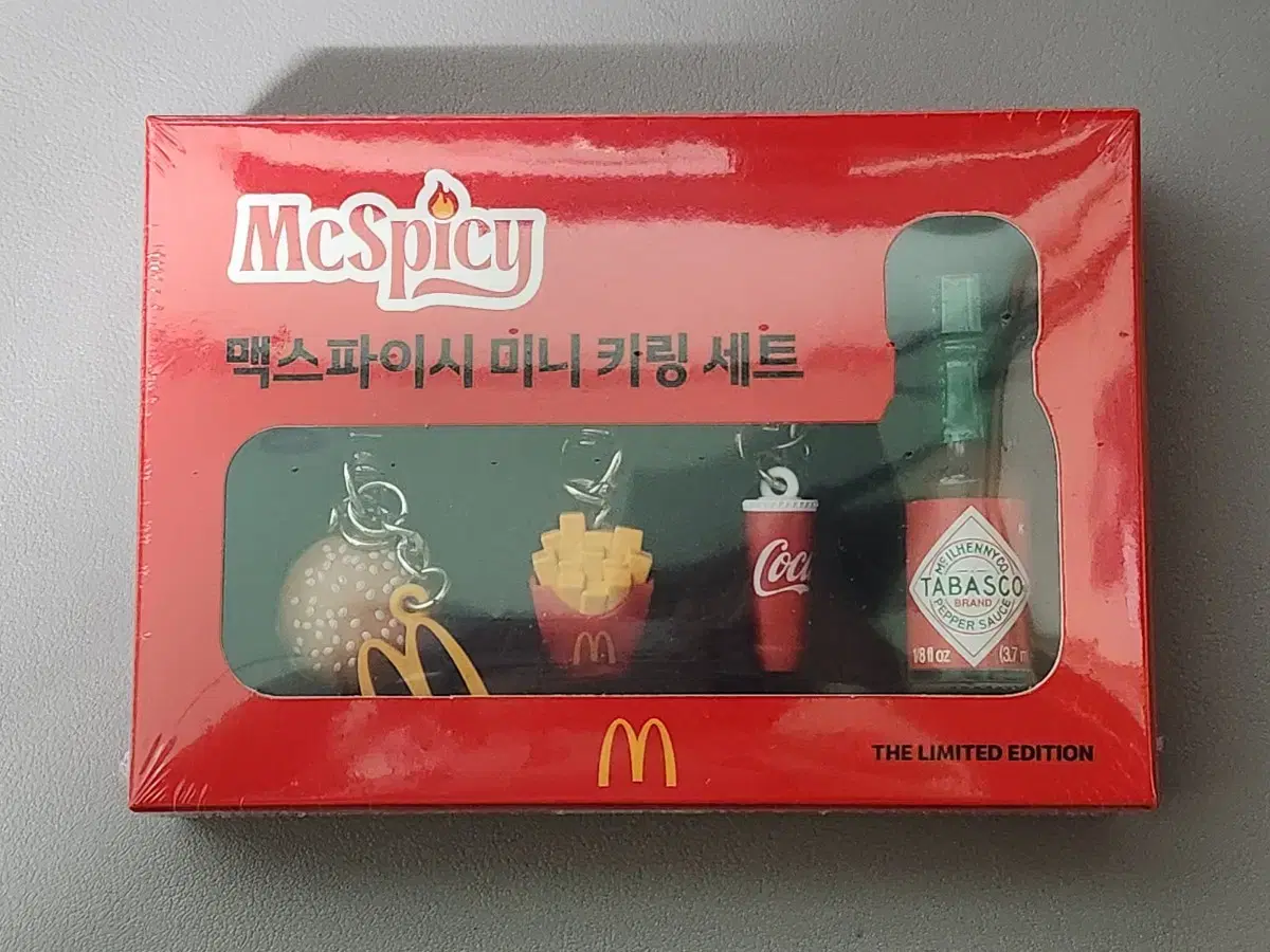 맥도날드 맥스파이시 키링 세트