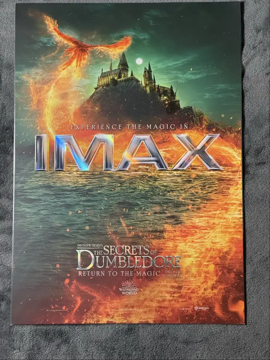 신동덤 아이맥스 포스터 cgv imax 신비한동물들과덤블도어의비밀