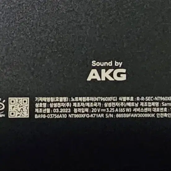 [갤럭시북3] 최고사양 NT960XFG-K71AR 1tb.32g.i7급