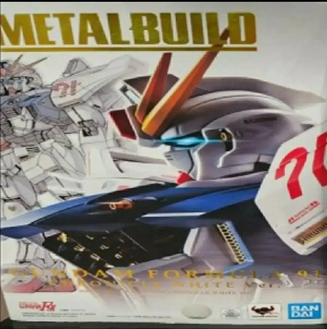 METAL BUILD 메탈빌드 건담 F91 크로니클 화이트 피규어 로보트